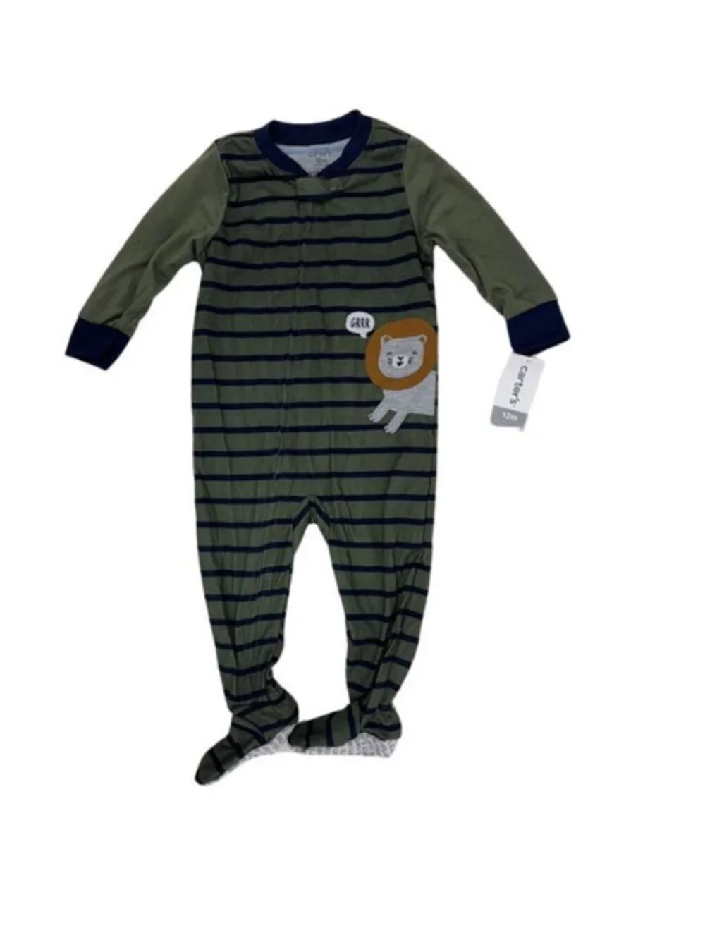 Carter's Baby Boys Fleece Footed Pajamas